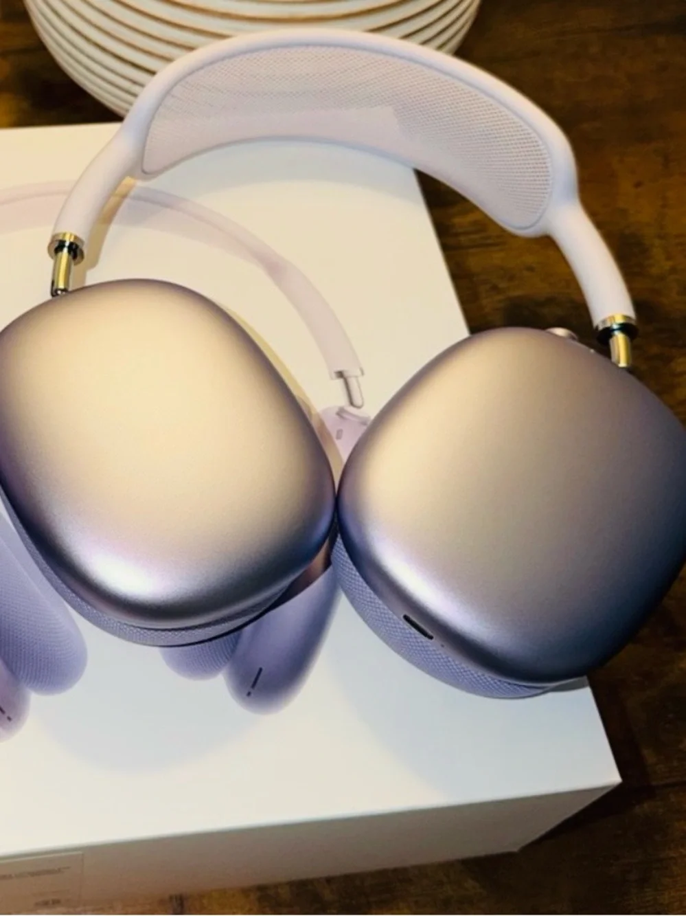Over-Ear Wireless Headphones in Lavender Purple